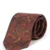 Paisley Pheasant Silk Twill Necktie