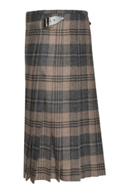 Mens Tweed Kilt -Bruar Heritage Sales Store TP10098WHEATCHARCOAL 1