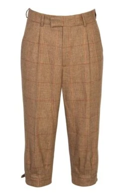 Men's Saxony Tweed Plus Twos -Bruar Heritage Sales Store TP10125RUSTBRNNAILHD 1