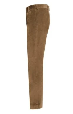Men's Single Pleat Stretch Cord Trousers -Bruar Heritage Sales Store TP10193BEIGE 1