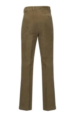 House Of Bruar Single Pleat Cord Trousers -Bruar Heritage Sales Store TP10195BEIGE 2