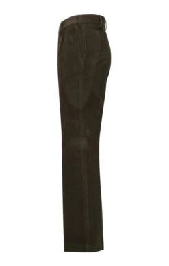 House Of Bruar Single Pleat Cord Trousers -Bruar Heritage Sales Store TP10195LODEN 2