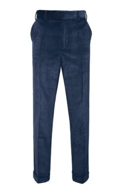 Men's Heavyweight Cord Trousers -Bruar Heritage Sales Store TP10196COBALT 1