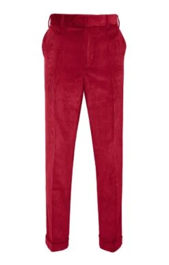 Men's Heavyweight Cord Trousers -Bruar Heritage Sales Store TP10196GARNET 1