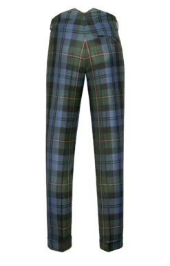 Men's Tartan Trousers -Bruar Heritage Sales Store TP10208ANTBLUEGREEN 2