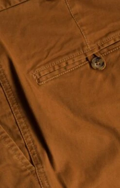 Men's Chino Trousers 33 Men's Chino Trousers -Bruar Heritage Sales Store TP11022OCHRE 3