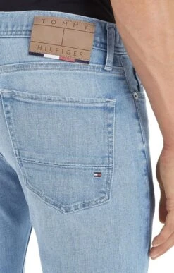 Men's Tommy Hilfiger Bleecker Slim Jeans -Bruar Heritage Sales Store TP17987WASHEDINDIGO 2