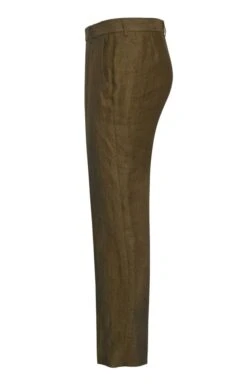 Men's Linen Trousers -Bruar Heritage Sales Store TP20014KHAKI 2 1