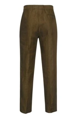 Men's Linen Trousers -Bruar Heritage Sales Store TP20014KHAKI 3