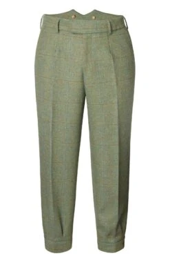 Men's Scottish Saxony Plus Fours -Bruar Heritage Sales Store TP30110LOVATGRNSKYWP 1