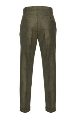 Men's Saxony Tweed Trousers -Bruar Heritage Sales Store TP30200MOORLANDHEATHERWP 3