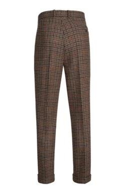Men's Harris Tweed Trousers -Bruar Heritage Sales Store TP30300GOLDKFISHERHOUND 2