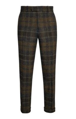 Men's Harris Tweed Trousers -Bruar Heritage Sales Store TP30300HIGHLANDBARK 1