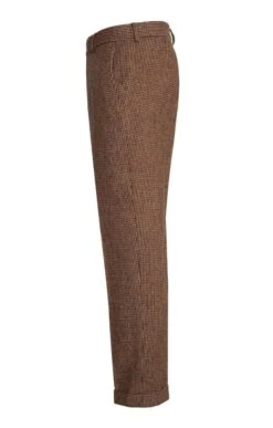 Men's Harris Tweed Trousers -Bruar Heritage Sales Store TP30300MAHOGANYPUPPY 2
