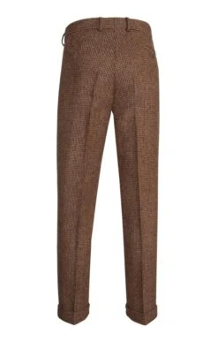 Men's Harris Tweed Trousers -Bruar Heritage Sales Store TP30300MAHOGANYPUPPY 3