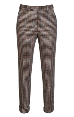 Men's Harris Tweed Trousers -Bruar Heritage Sales Store TP30300STREAMPEATGC 1
