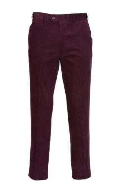 Mens Needle Cord Trousers 12 Mens Needle Cord Trousers -Bruar Heritage Sales Store TP37100WINE 1