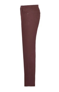 Men's Brax Five Pocket Modern Fit Trousers 22 Men's Brax Five Pocket Modern Fit Trousers -Bruar Heritage Sales Store TP44009BORDEAUX 1
