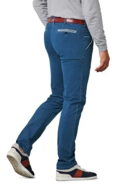 Men's Meyer Light Twill Cotton Chino -Bruar Heritage Sales Store TP56540FRENCHNAVY 1