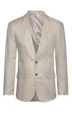 Men's Herringbone Pure Linen Jacket -Bruar Heritage Sales Store TR10025CANVAS 3