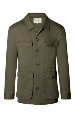 Men’s Chino Jacket -Bruar Heritage Sales Store TR11019OLIVE 1