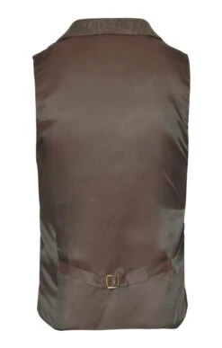 Men's Kilt Single Breasted Waistcoat -Bruar Heritage Sales Store TR12311DEEPCARAMELBCORN 1