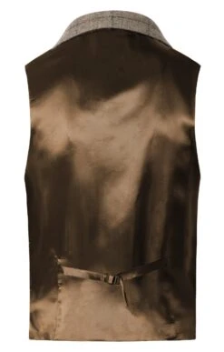Men's Kilt Single Breasted Waistcoat -Bruar Heritage Sales Store TR12311LICHENWPANE 1