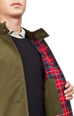 Men’s G9 Harrington Jacket -Bruar Heritage Sales Store TR23003BEECH 2