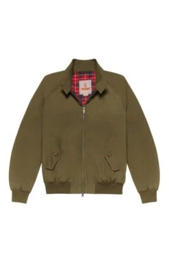 Men’s G9 Harrington Jacket -Bruar Heritage Sales Store TR23003BEECH 3