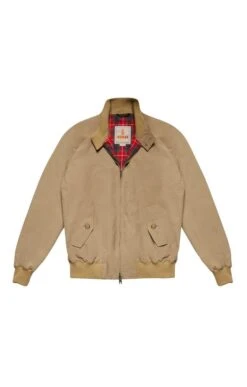 Men’s G9 Harrington Jacket -Bruar Heritage Sales Store TR23003TAN 3