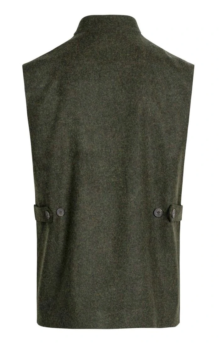 Men's Loden Sporting Waistcoat 3 Men's Loden Sporting Waistcoat - Image 3