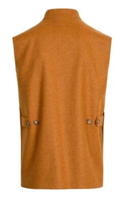 Men's Loden Sporting Waistcoat 11 Men's Loden Sporting Waistcoat -Bruar Heritage Sales Store TR30184OCHRE 1
