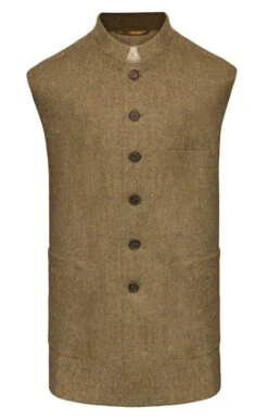 Men's Sporting Waistcoat -Bruar Heritage Sales Store TR30185LOVATBROWNHB 1