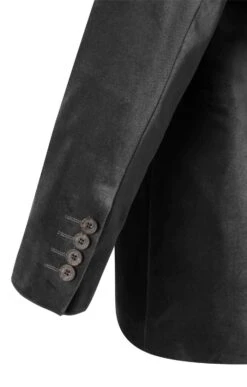 Men's Single Breasted Velvet Jacket -Bruar Heritage Sales Store TR30260BLACK 4