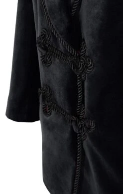 Men's Double Breasted Velvet Jacket -Bruar Heritage Sales Store TR30265BLACK 3