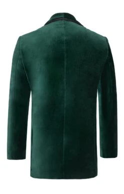 Men's Double Breasted Velvet Jacket -Bruar Heritage Sales Store TR30265BOTTLE 2