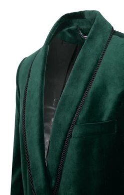 Men's Double Breasted Velvet Jacket -Bruar Heritage Sales Store TR30265BOTTLE 3