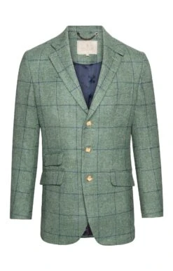 Men's Saxony Tweed Hacking Jacket -Bruar Heritage Sales Store TR30370BLUELOVATWP 1