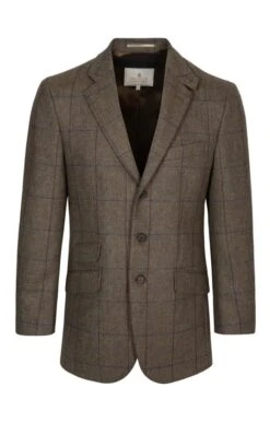 Men's Saxony Tweed Hacking Jacket -Bruar Heritage Sales Store TR30370MOORLANDHEATHERWP 2