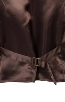 Men's Saxony Tweed Waistcoat -Bruar Heritage Sales Store TR30375BARKBRACKENCHK 4