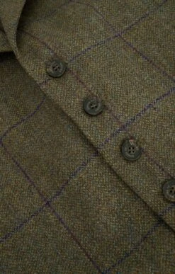Men's Saxony Tweed Waistcoat -Bruar Heritage Sales Store TR30375MOORLANDHEATHERWP 3