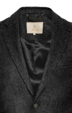 Men's Classic Tweed Jacket -Bruar Heritage Sales Store TR40575CHARCOALHB 3