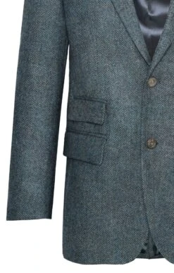 Men's Classic Tweed Jacket -Bruar Heritage Sales Store TR40575DENIMHB 5