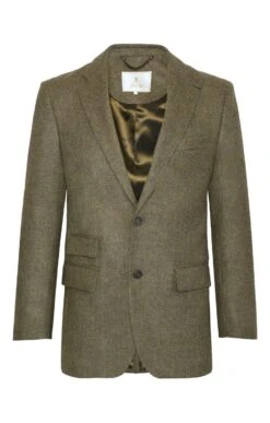 Men's Classic Tweed Jacket -Bruar Heritage Sales Store TR40575LOVATBRNHB 1