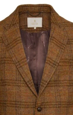 Men's Harris Tweed Jacket -Bruar Heritage Sales Store TR40673BROWNRUSTPOW 3