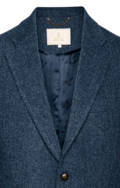 Men's Harris Tweed Jacket -Bruar Heritage Sales Store TR40673DUSKBLUEHB 3