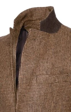 Men's Harris Tweed Jacket -Bruar Heritage Sales Store TR40673MAHOGANYPUPPY 4