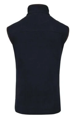 Men's Carabou Country Fleece Gilet -Bruar Heritage Sales Store TS01174NAVY 2