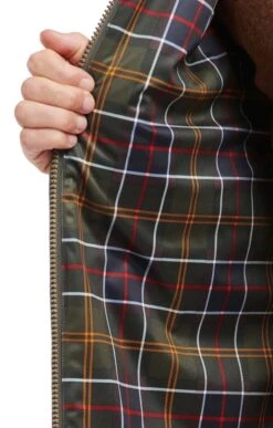 Men's Barbour Dunmoor Fleece Gilet -Bruar Heritage Sales Store TS01424OLIVE 2