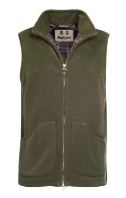 Men's Barbour Dunmoor Fleece Gilet -Bruar Heritage Sales Store TS01424OLIVE 3